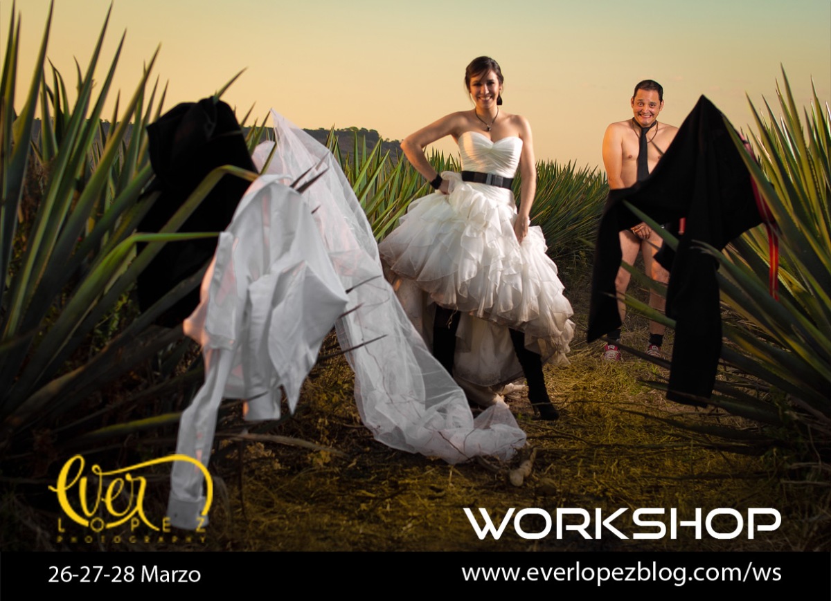 Workshop fotografía creativa de boda en Guadalajara, Jalisco, Fotografo Ever Lopez