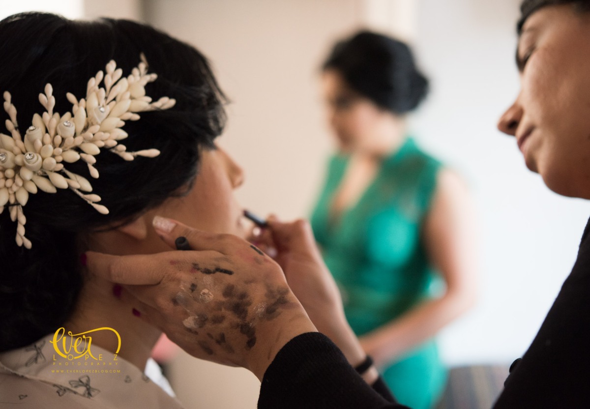 Arreglo, maquillaje y peinado de la novia en Ameca, Jalisco, Mexico